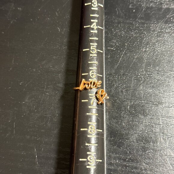 T&Co. 18k Rose Gold Paloma Picasso Loving Heart Ring - Picture 9 of 9